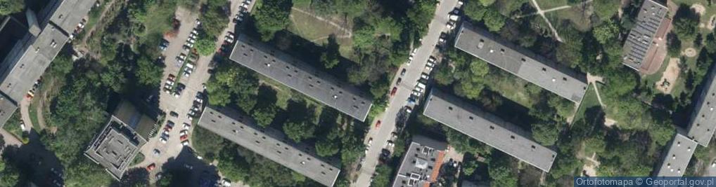 Zdjęcie satelitarne Drukarska ul.