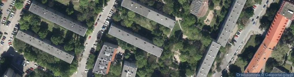 Zdjęcie satelitarne Drukarska ul.