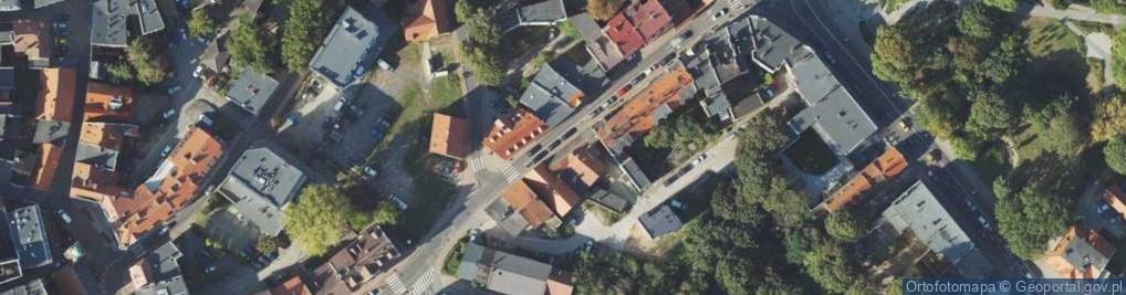 Zdjęcie satelitarne Drzewna ul.