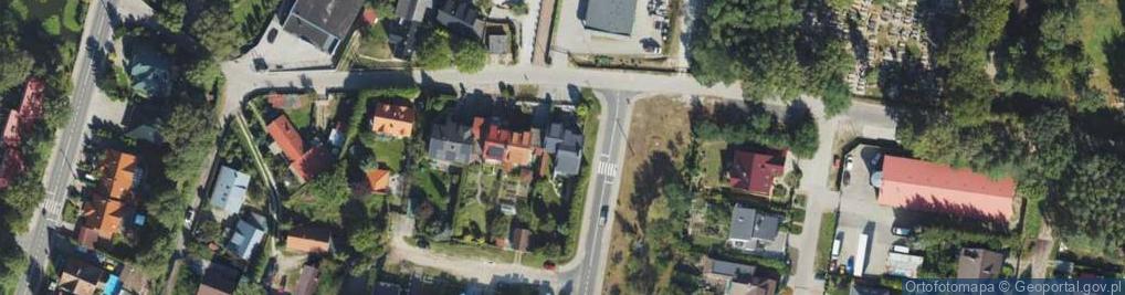 Zdjęcie satelitarne Drzonków-Cisowa ul.