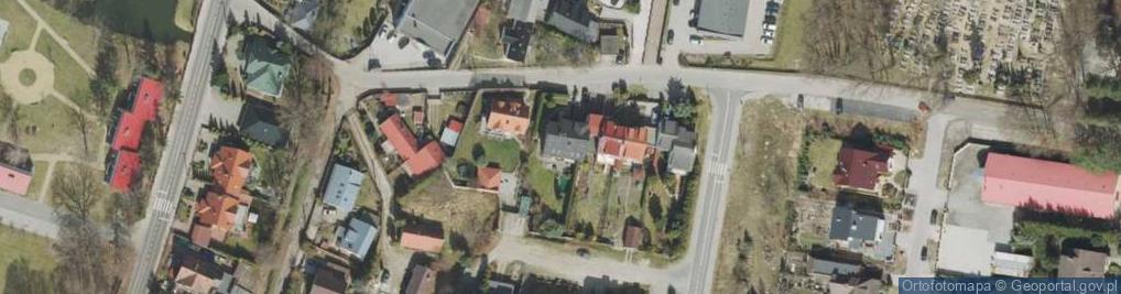Zdjęcie satelitarne Drzonków-Cisowa ul.
