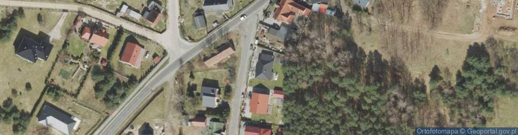 Zdjęcie satelitarne Drzonków-Leśna ul.