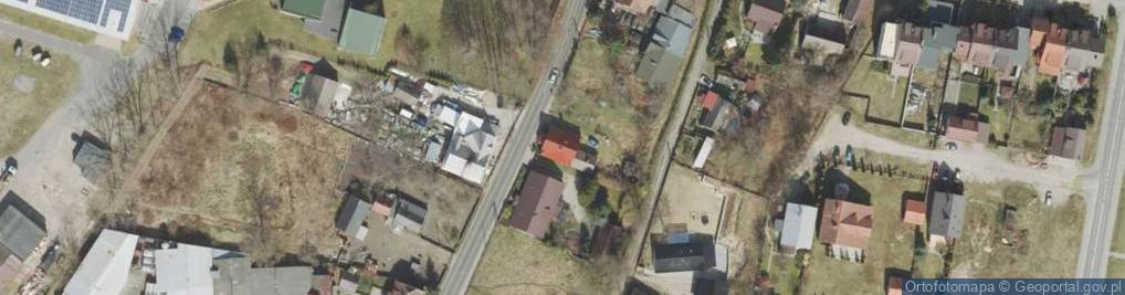 Zdjęcie satelitarne Drzonków-Olimpijska ul.