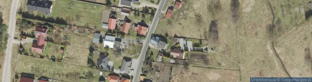 Zdjęcie satelitarne Drzonków-Olimpijska ul.