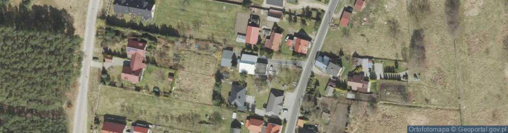 Zdjęcie satelitarne Drzonków-Olimpijska ul.