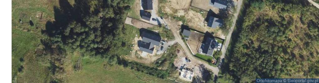 Zdjęcie satelitarne Drzonków-Ośrodkowa ul.