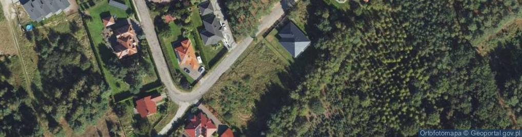 Zdjęcie satelitarne Drzonków-Przytulna ul.