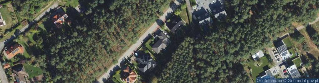 Zdjęcie satelitarne Drzonków-Przytulna ul.