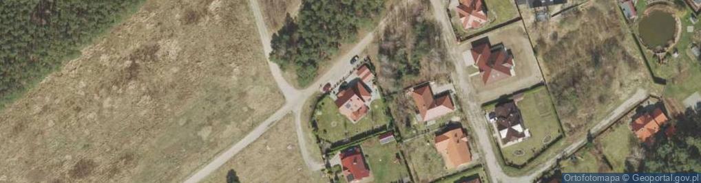 Zdjęcie satelitarne Drzonków-Radosna ul.