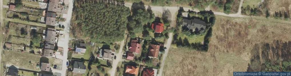 Zdjęcie satelitarne Drzonków-Rebusowa ul.