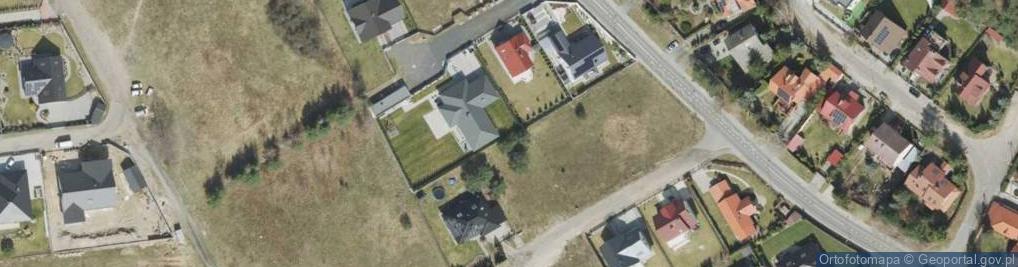 Zdjęcie satelitarne Drzonków-Słoneczna ul.