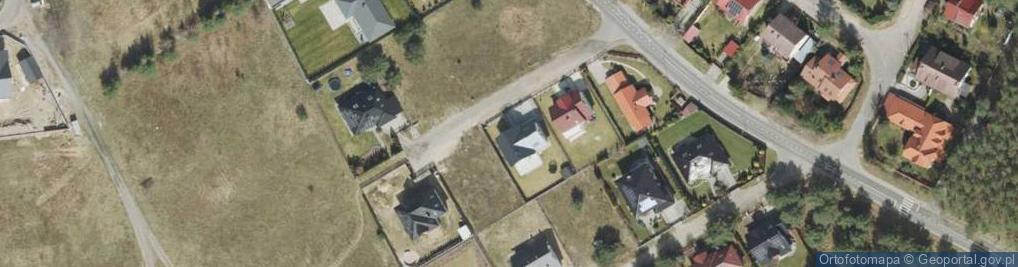 Zdjęcie satelitarne Drzonków-Słoneczna ul.
