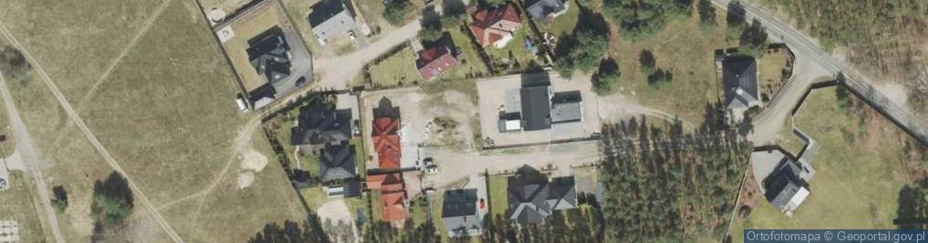 Zdjęcie satelitarne Drzonków-Słoneczna ul.