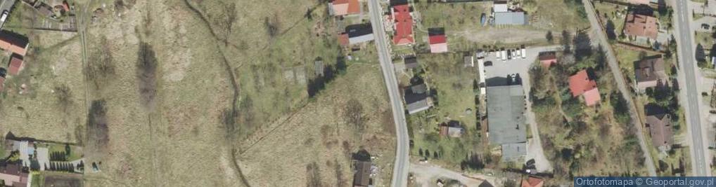 Zdjęcie satelitarne Drzonków-Słoneczna ul.
