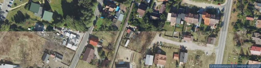 Zdjęcie satelitarne Drzonków-Strumykowa ul.