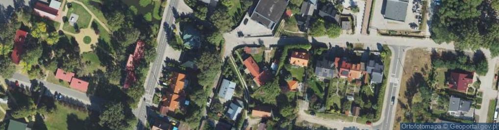 Zdjęcie satelitarne Drzonków-Strumykowa ul.