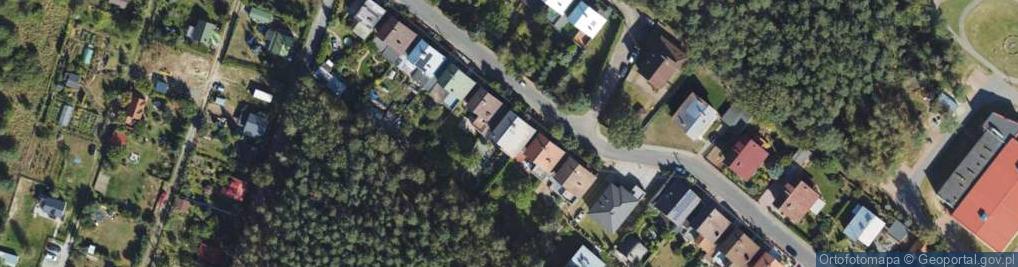 Zdjęcie satelitarne Drzonków-Szkolna ul.