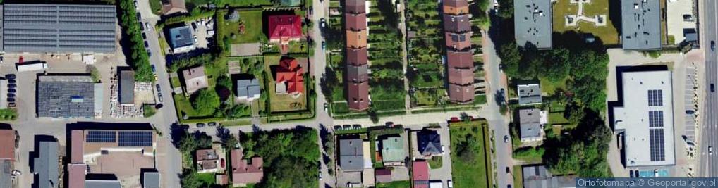 Zdjęcie satelitarne Dunikowskiego Ksawerego ul.