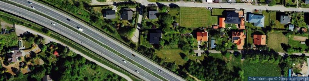Zdjęcie satelitarne Dusznicka ul.