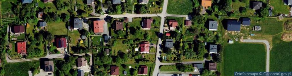 Zdjęcie satelitarne Dusznicka ul.