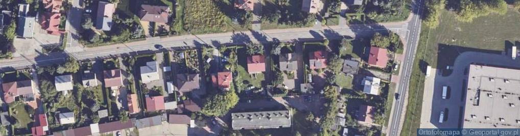 Zdjęcie satelitarne Duchnicka ul.