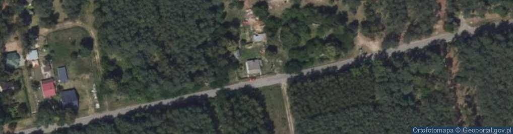 Zdjęcie satelitarne Duninów Duży ul.