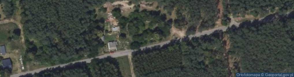 Zdjęcie satelitarne Duninów Duży ul.