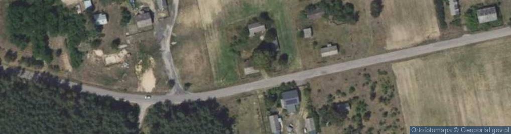 Zdjęcie satelitarne Duninów Duży ul.