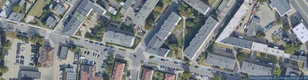 Zdjęcie satelitarne Dubienka ul.