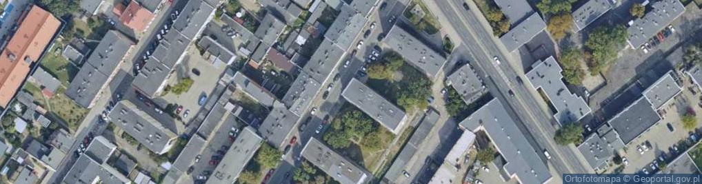 Zdjęcie satelitarne Dubienka ul.