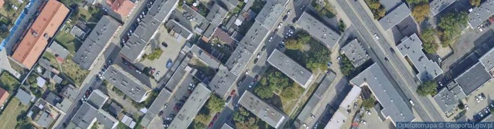 Zdjęcie satelitarne Dubienka ul.