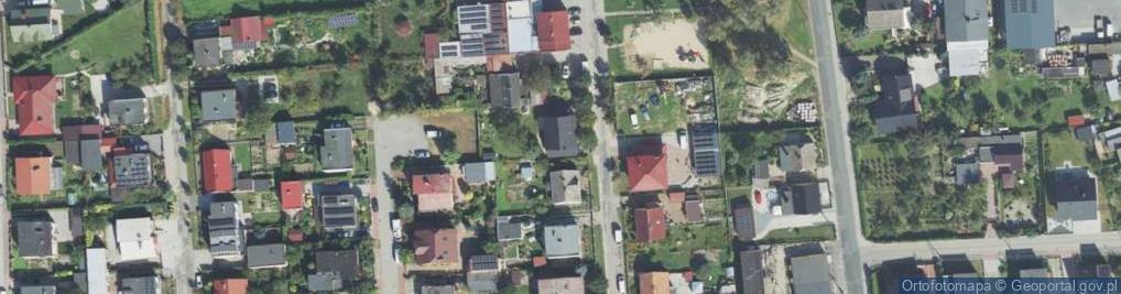 Zdjęcie satelitarne Dunajecka ul.