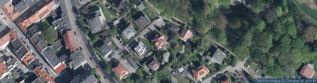 Zdjęcie satelitarne Dunajewskiego Isaaka ul.