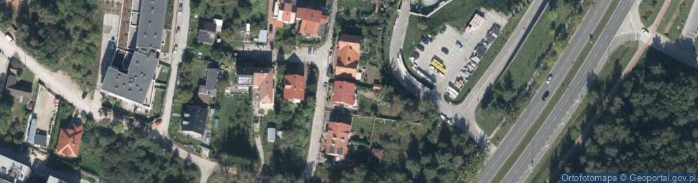 Zdjęcie satelitarne Duńska ul.