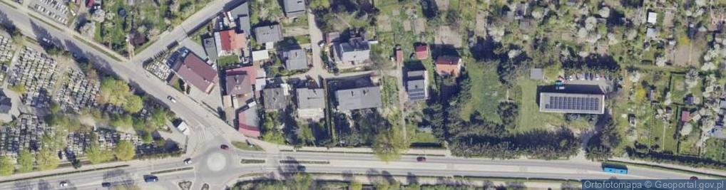Zdjęcie satelitarne Dusznicka ul.