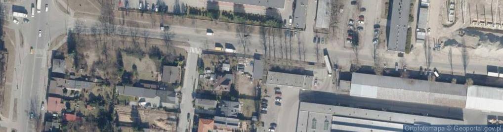 Zdjęcie satelitarne Duńska ul.
