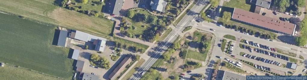 Zdjęcie satelitarne Duńskiego Czerwonego Krzyża ul.