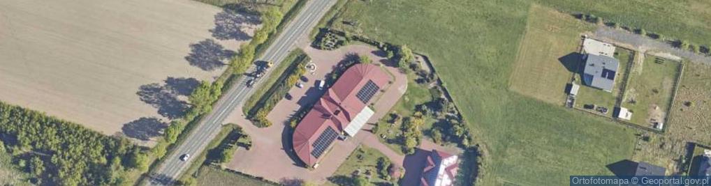 Zdjęcie satelitarne Duńskiego Czerwonego Krzyża ul.