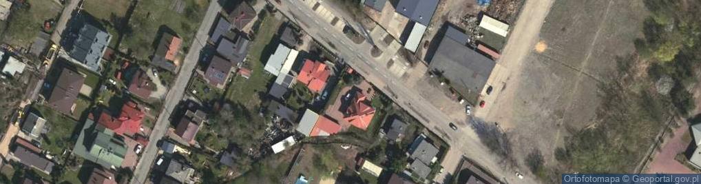 Zdjęcie satelitarne Duża ul.