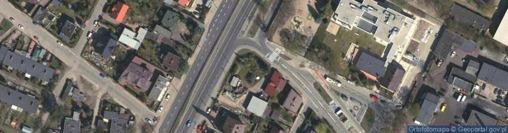 Zdjęcie satelitarne Duża ul.