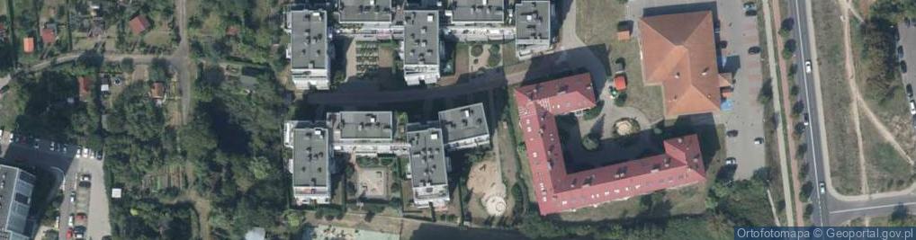 Zdjęcie satelitarne Duńska ul.