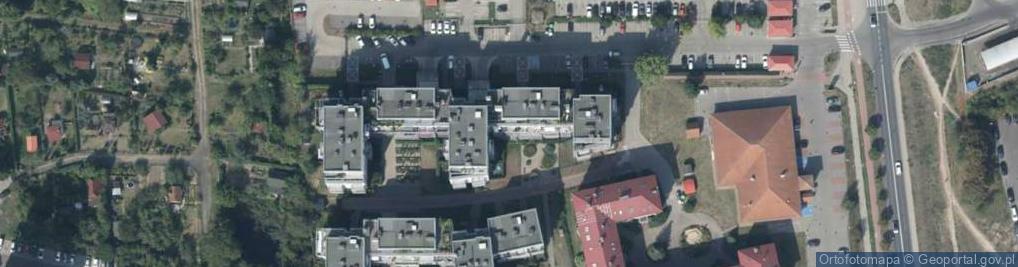 Zdjęcie satelitarne Duńska ul.