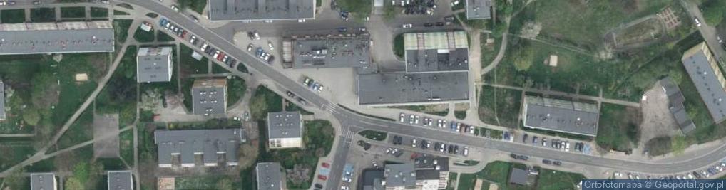 Zdjęcie satelitarne Dunikowskiego Ksawerego ul.