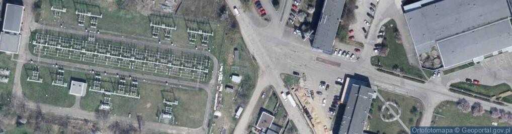 Zdjęcie satelitarne Duninowska ul.
