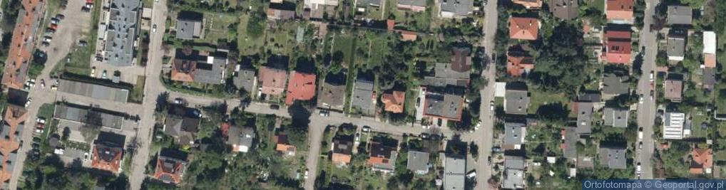 Zdjęcie satelitarne Dusznicka ul.