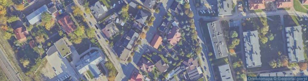 Zdjęcie satelitarne Dworcowa ul.