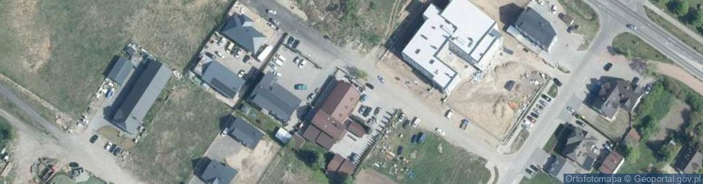 Zdjęcie satelitarne Dworska ul.