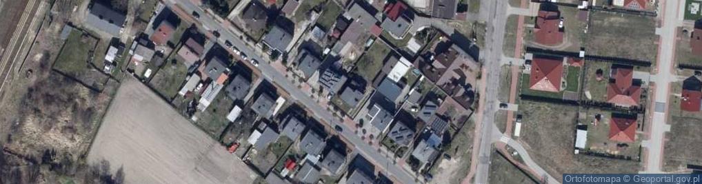 Zdjęcie satelitarne Dworcowa ul.