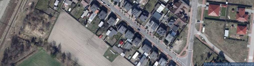 Zdjęcie satelitarne Dworcowa ul.