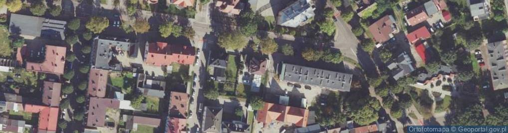 Zdjęcie satelitarne Dworcowa ul.